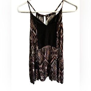 Maurice’s sleeveless blouse (tank) flowy women’s size medium multicolor